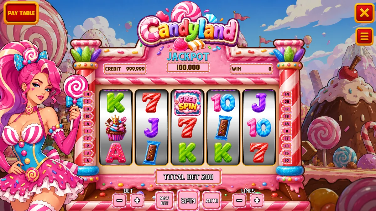 Screenshot from the game Sugar Rush