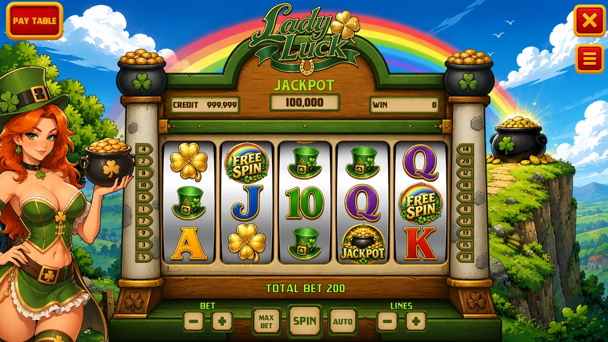 Screenshot from the game Lucky Clover